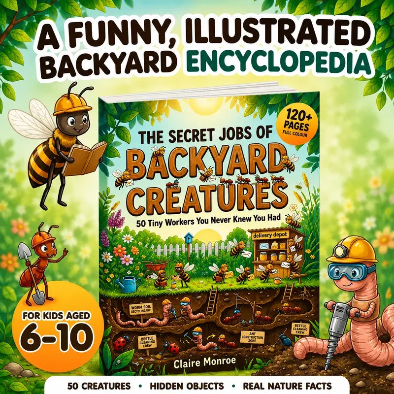 The Secret Jobs Of Backyard Creature (Paper Back)