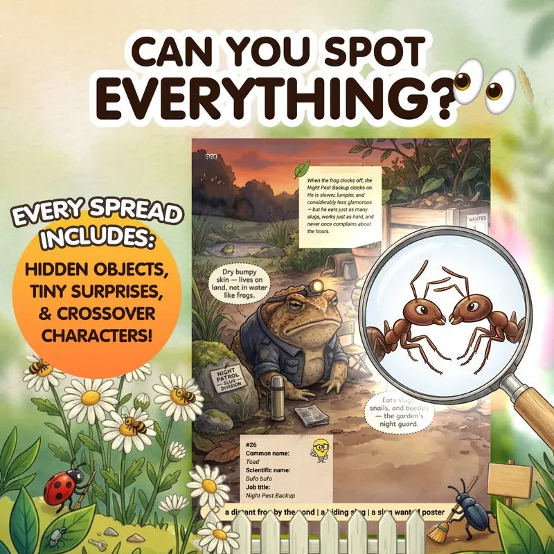 The Secret Jobs Of Backyard Creature (Paper Back)