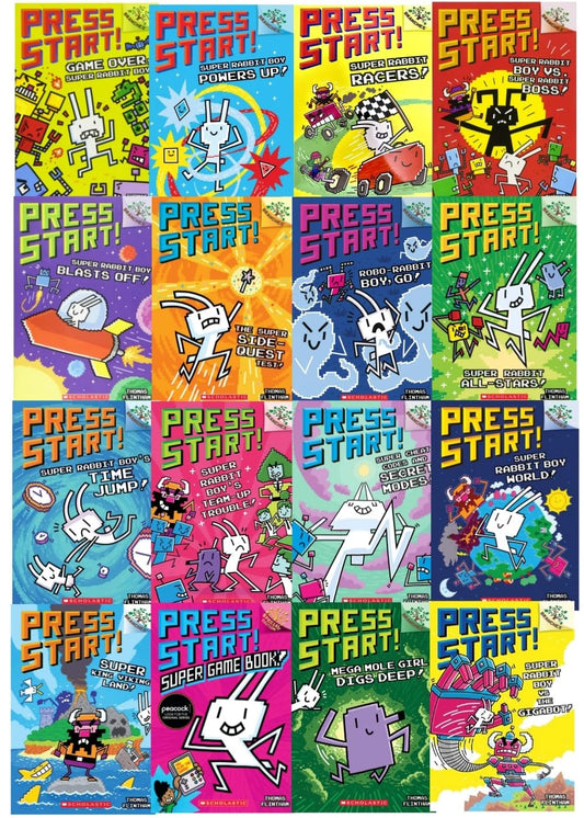 Press Start Complete Book Collection 16 books