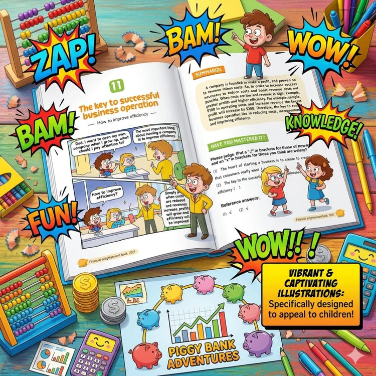 Financial Literacy Comic Book (Paper Back)