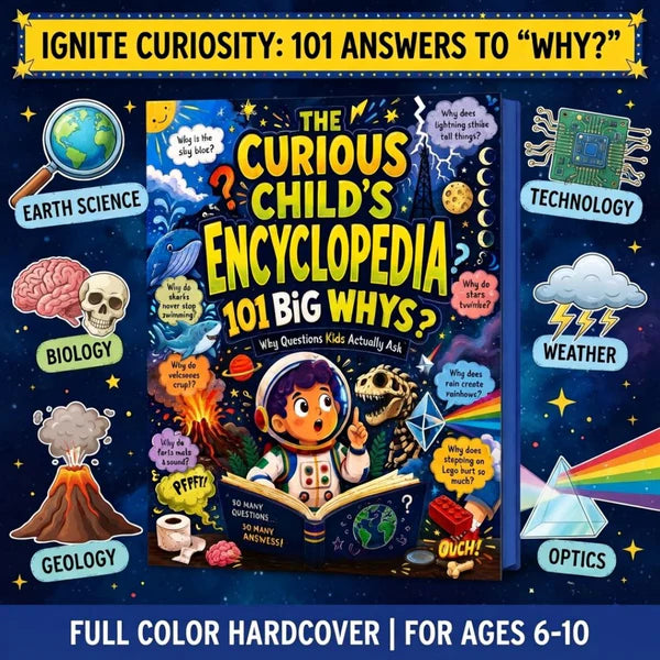 The Curious Child's Encyclopedia for Kids Ages 6–10 | 101 Why Questions with Science Facts, Activities & Full-Color Illustrations (Paper Back)