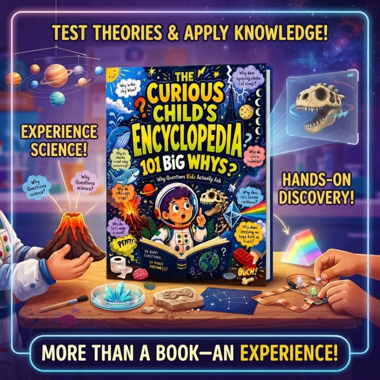 The Curious Child's Encyclopedia for Kids Ages 6–10 | 101 Why Questions with Science Facts, Activities & Full-Color Illustrations (Paper Back)