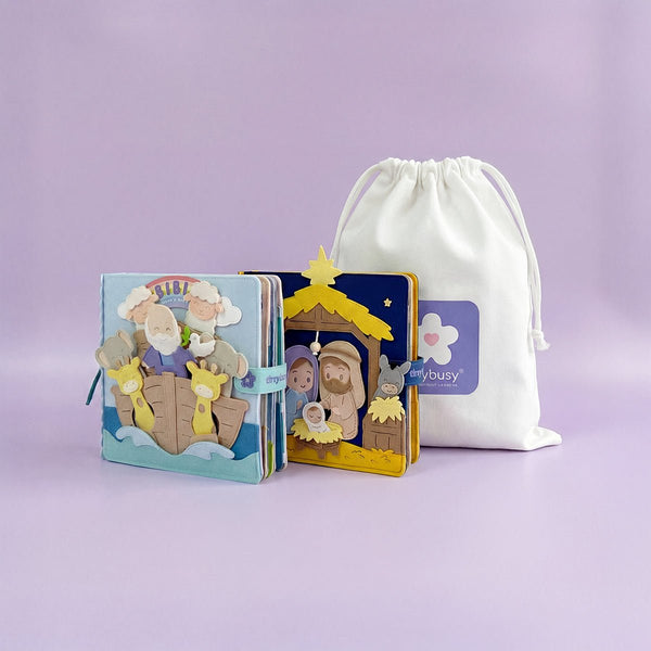 TinyBusy Bible Quiet Book Set